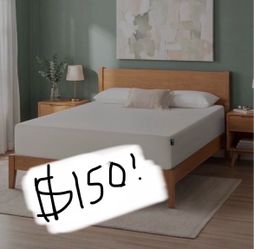 Zinus Queen Green Tea Memory Foam Mattress 10 Inch, Pressure-Relieving Comfort & Full-Body Support, Naturally Fresh, Medium Firm Feel, CertiPUR-US