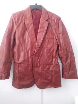 Jacket Man, leather, size S