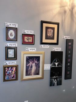 Vintage & Modern Gallery Wall Art. Individual Sale- Bulk Reselling Lot $30