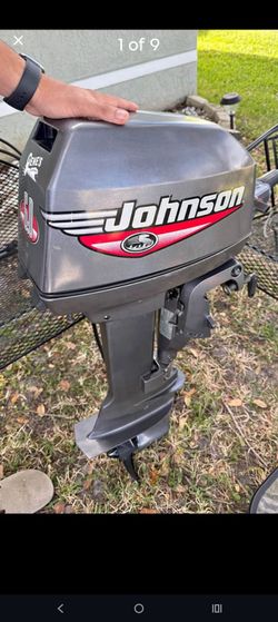 98 Johnson 2 stroke 6 horse outboard