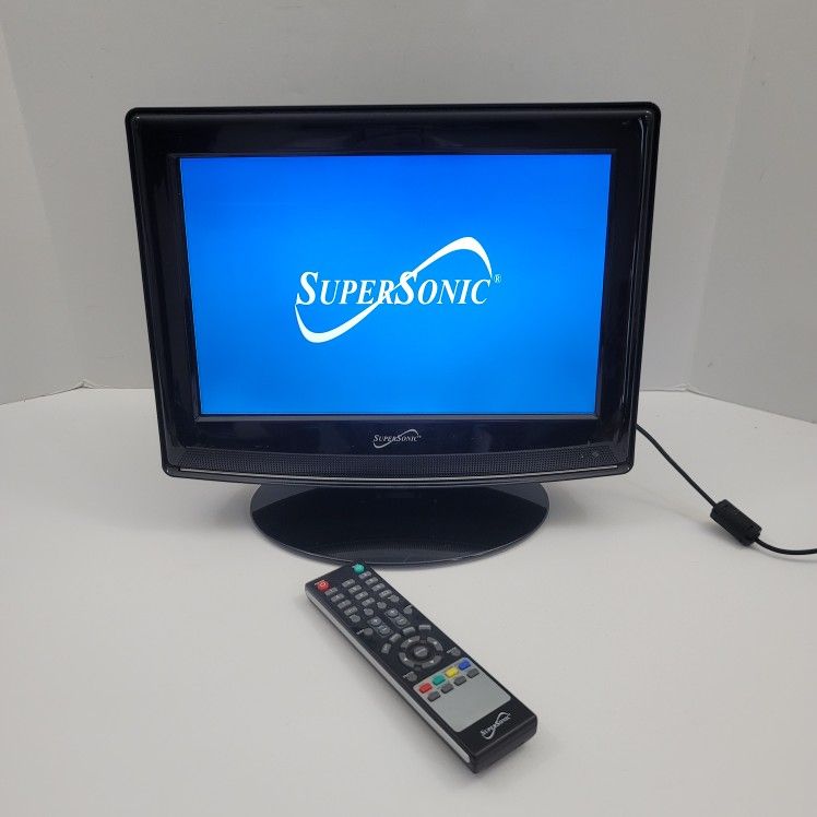 SuperSonic 13.3" TFT LCD HDTV SC-1331 Gaming TV 720p With Remote