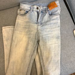 Washed Jeans Easy To Match Stylish Young And Trendy