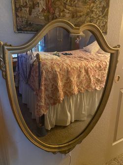 Antique Gold Mirror
