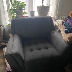 Couch & Oversized Chair Set