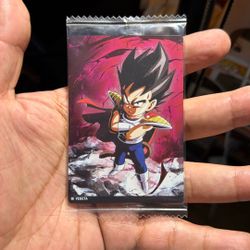2 Dragon Ball  Cards Vegeta And Gotenks Ss3