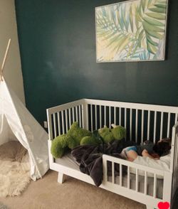 White Crib 3 In 1