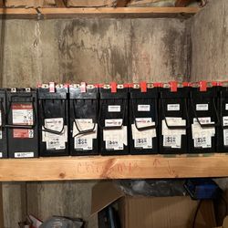 190ah 12v Powersafe Industrial Batteries. 