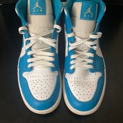 Jordan 1 Mid UNC Blue - Size 10 