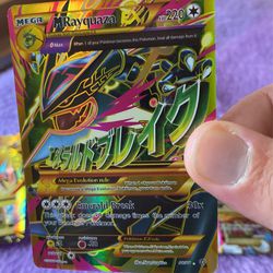Rayquaza shiny carta pokemon
