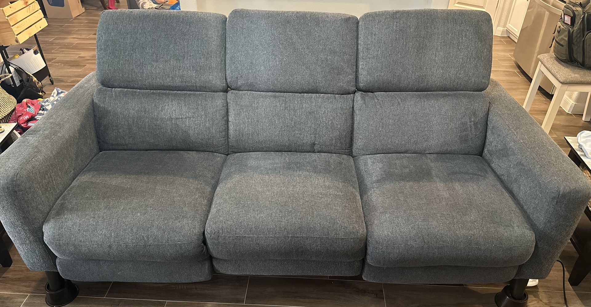 CARLA CHARCOAL POWER RECLINING SOFA W USB for Sale in Haltom City TX OfferUp