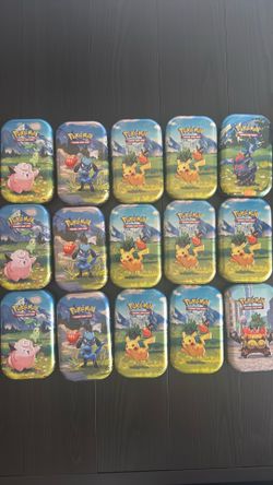 Empty tins $5 for all 15