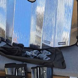 Truck Sunshade Set for Chevrolet Silverado/GMC Sierra Truck Protectors Sunshade Window Covers