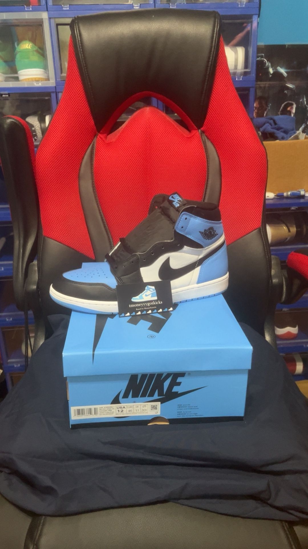 Jordan 1 Unc Toe