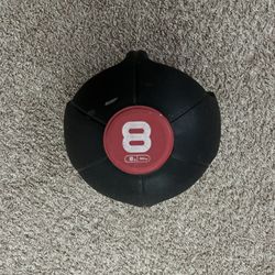 Grip Handle Weighted Medicine Ball 8lb