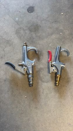 Air compressor blow gun pieces