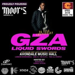 GZA Show tonight! Avondale Music Hall
