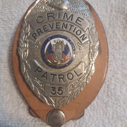 Crime Prevention Badge