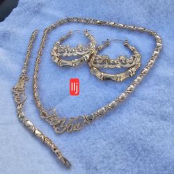 I Deliver I Ship 14k Gold Filled Chain Set