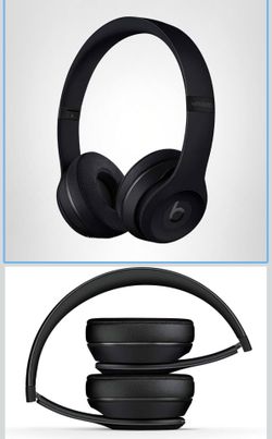 Beats Solo3 Wireless On-Ear Headphones - Apple W1 Headphone Chip, Class 1 Bluetooth, 40 Hours of Listening Time, Built-in Microphone - Black $125