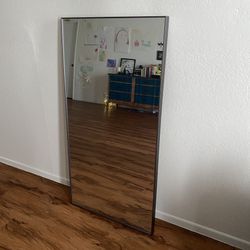 Mirror 48.5”x24.5” Aluminum Framed (2”deep)