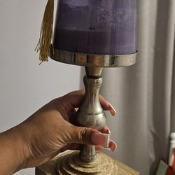 Candle Holder With Candle