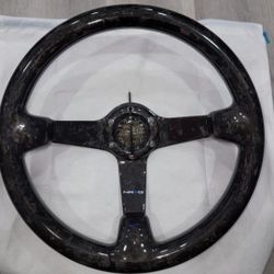 Steering Wheel Carbon Fiber 350mm / Volante