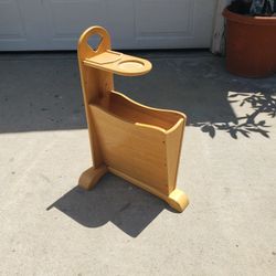 Vintage Magazine Rack Holder 
