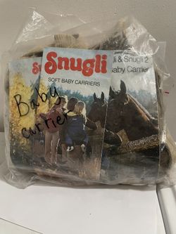 Vtg 70s Snugli Baby Carrier 