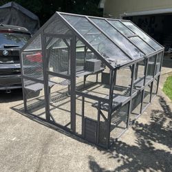 Large Outdoor Cat Playpen, great for other small pets (birds, rabbits, etc)