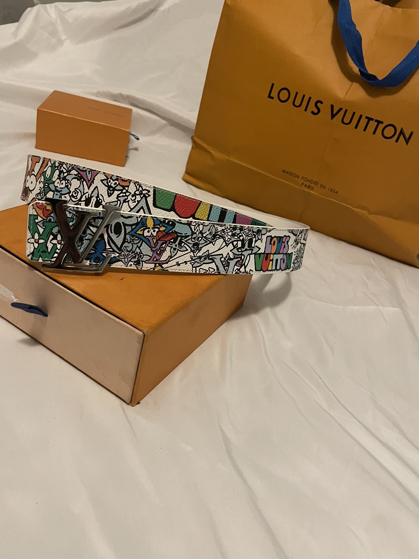 Louis Vuitton LV Initials Reversible Belt Cartoon Collection