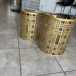 Two side tables, was used inside but definitely could be used on a patio
