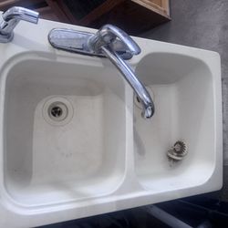 Fiberglass Kitchen Sink