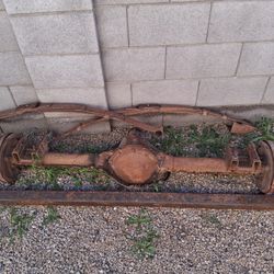 70 CAMARO 10 BOLT REAR END & LEAF SPRING 