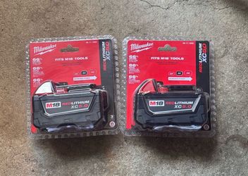 Milwaukee M18 Red Lithium XC 5.0 2 Pack