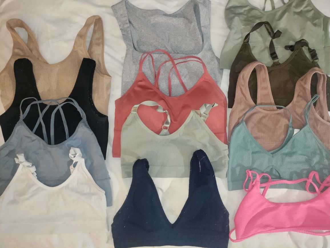 (14) Sports Bras/ Size Med/ $20 All