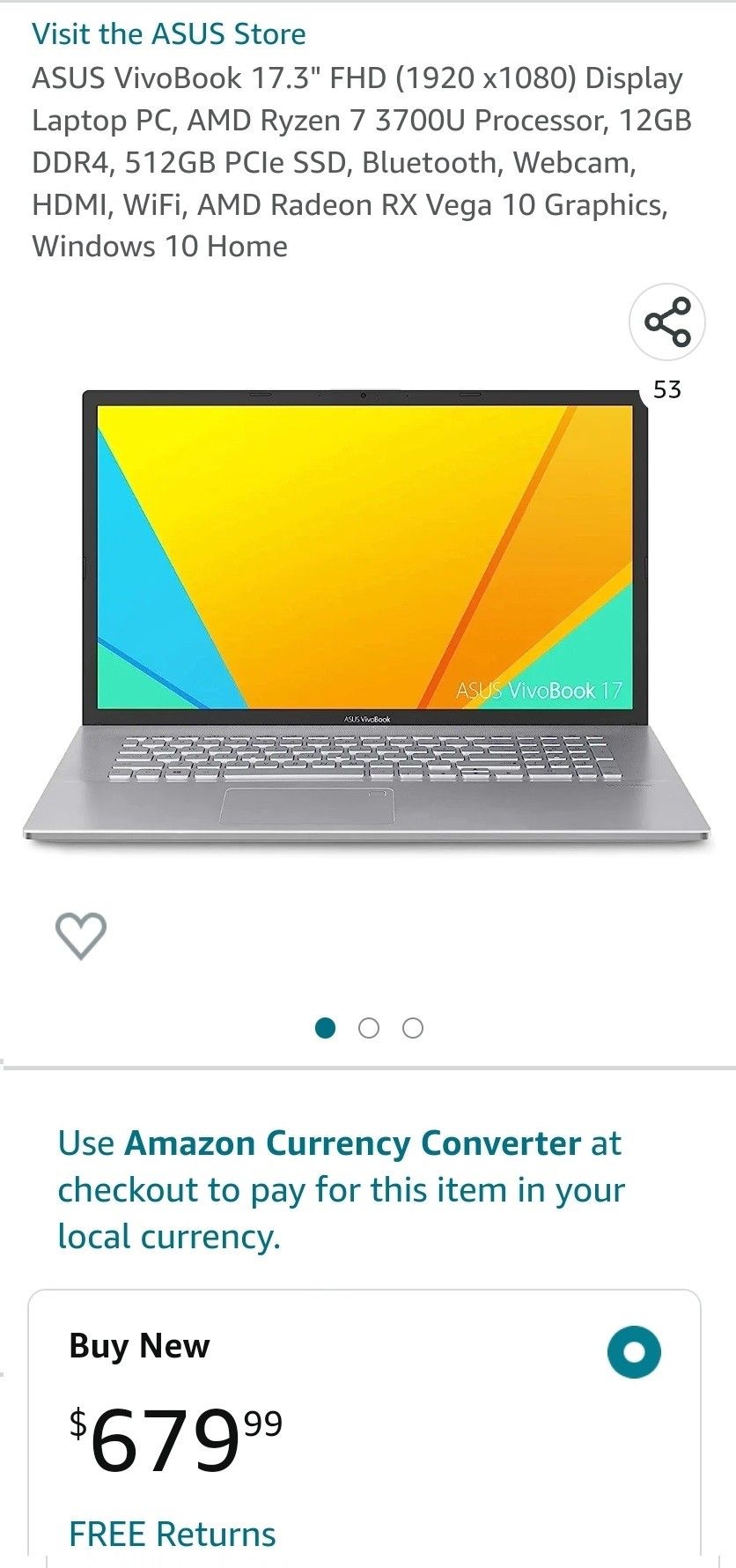 ASUS VivoBook Laptop