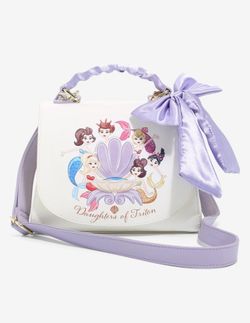 Loungefly Disney The Little Mermaid Daughters of Triton Group Portrait Handbag