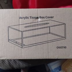 Acrylic Tissue Box Cover 