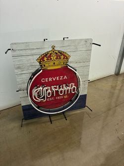 Corona Neon Light Sign Cerveza  Mexico Import Beer