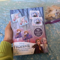 Frozen Memory Game