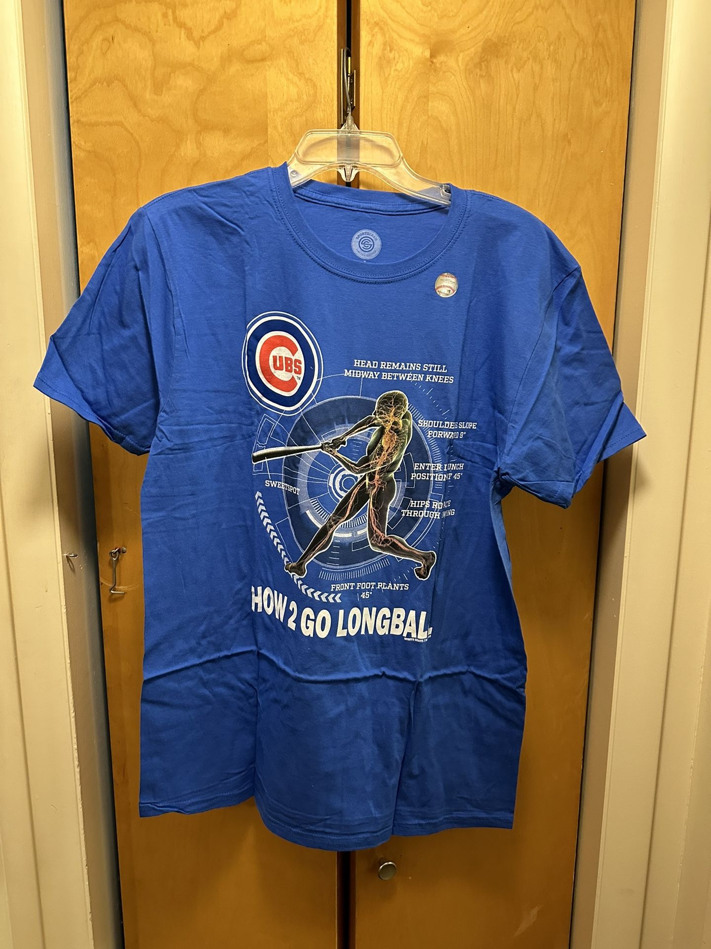 Baseball T-Shirt (Chicago Cubs) - (New!)