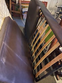 Futon Frame with Mattress