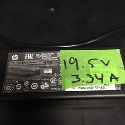 Laptop Charger. 19.5 Volts.  3.34 Amps