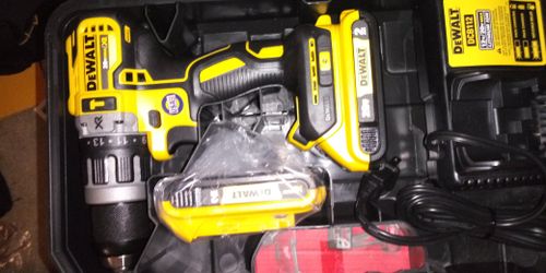 Dewalt hammer dril XR brushlees 2 speed Kit