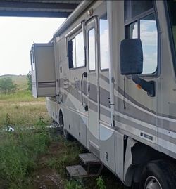 NEEDS BATTERY AND NEW GAS TO RUN! THE FRONT BUMPER WAS DAMAGED FROM T
