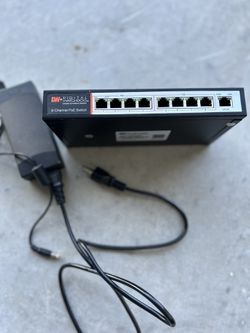 8-Port PoE Switch