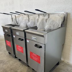 New 40LB Gas Deep Fryer.. Freidora De 40 Libras Gas