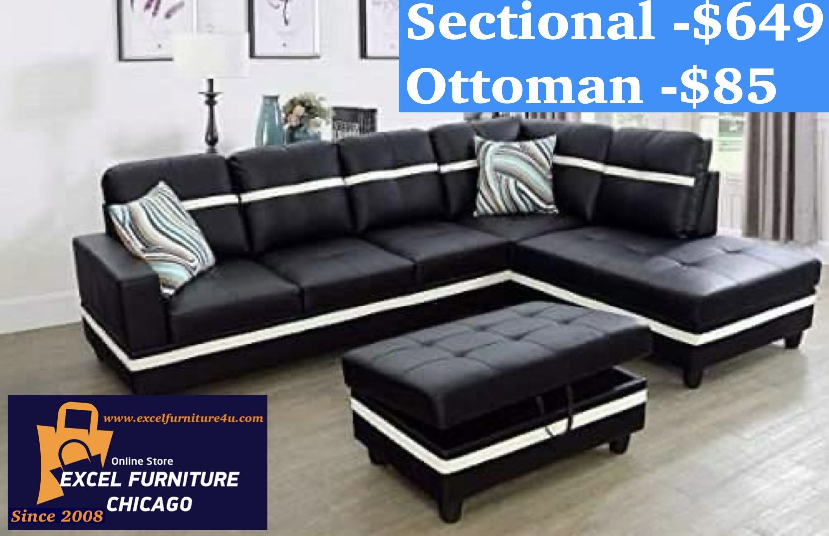 FREE DELIVERY🍀Brand New Sectional Sofa Couch