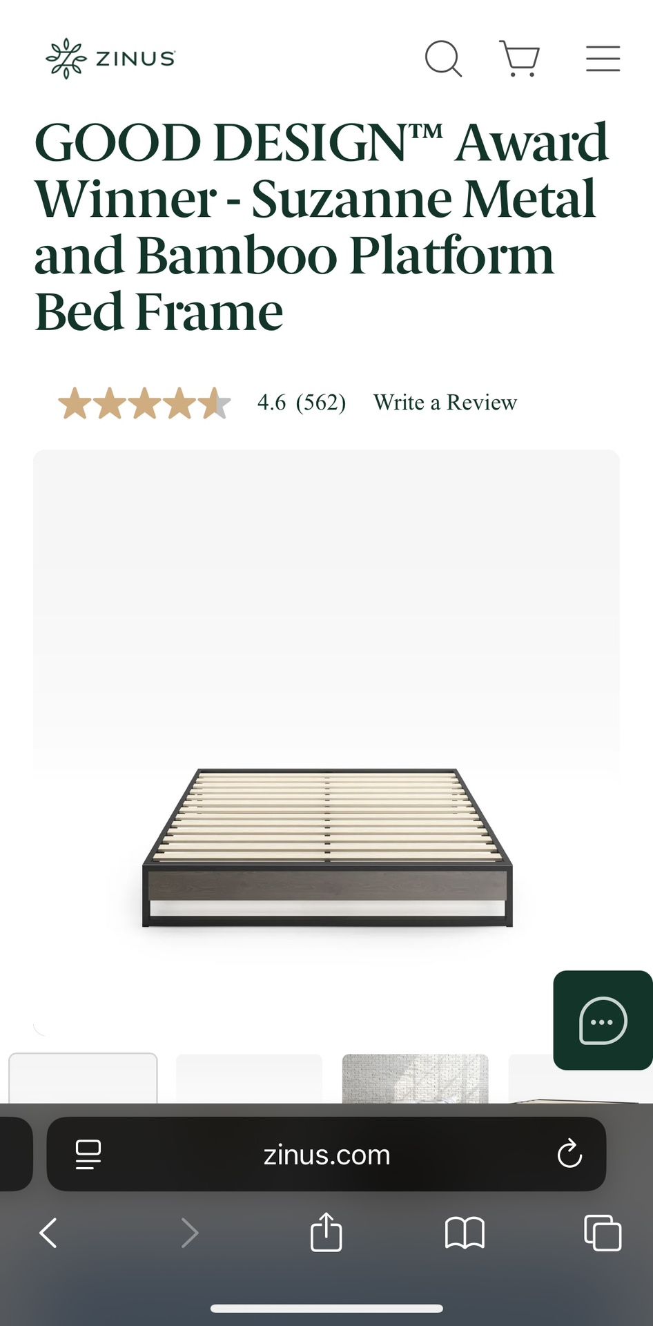 Zinus Twin Bed Frame