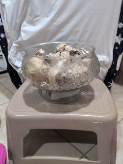 Glass Punch Bowl